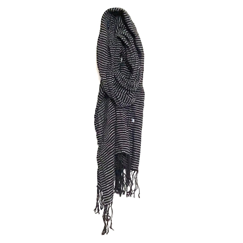 Black and white striped scarf from Japan | NWOT